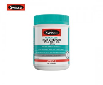 Swisse 斯维诗 无腥味野生深海鱼油1,500mg 200粒